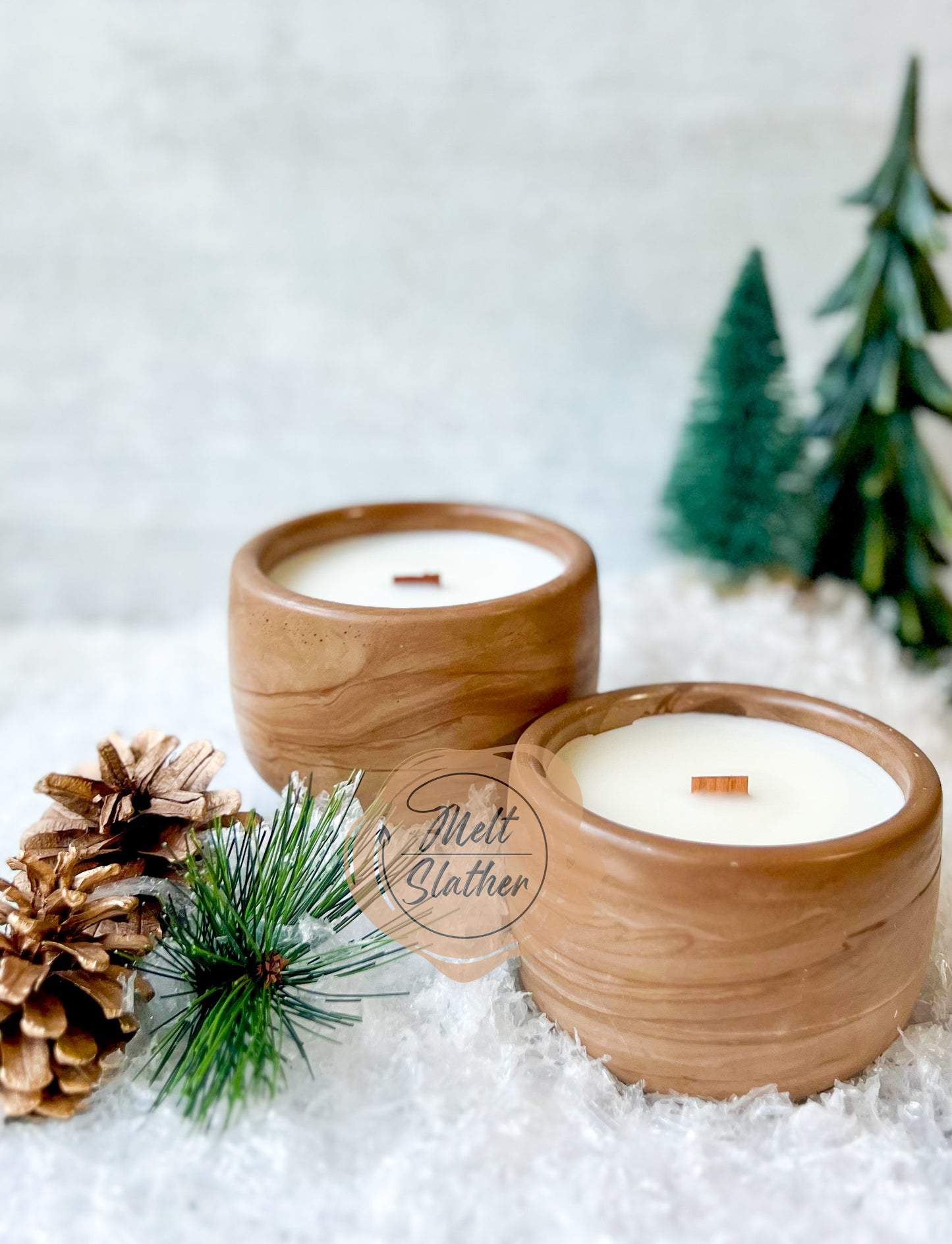 Holiday Collection Coconut Soy Candles| Squeezable Wax Melts|Room+Linen Spray